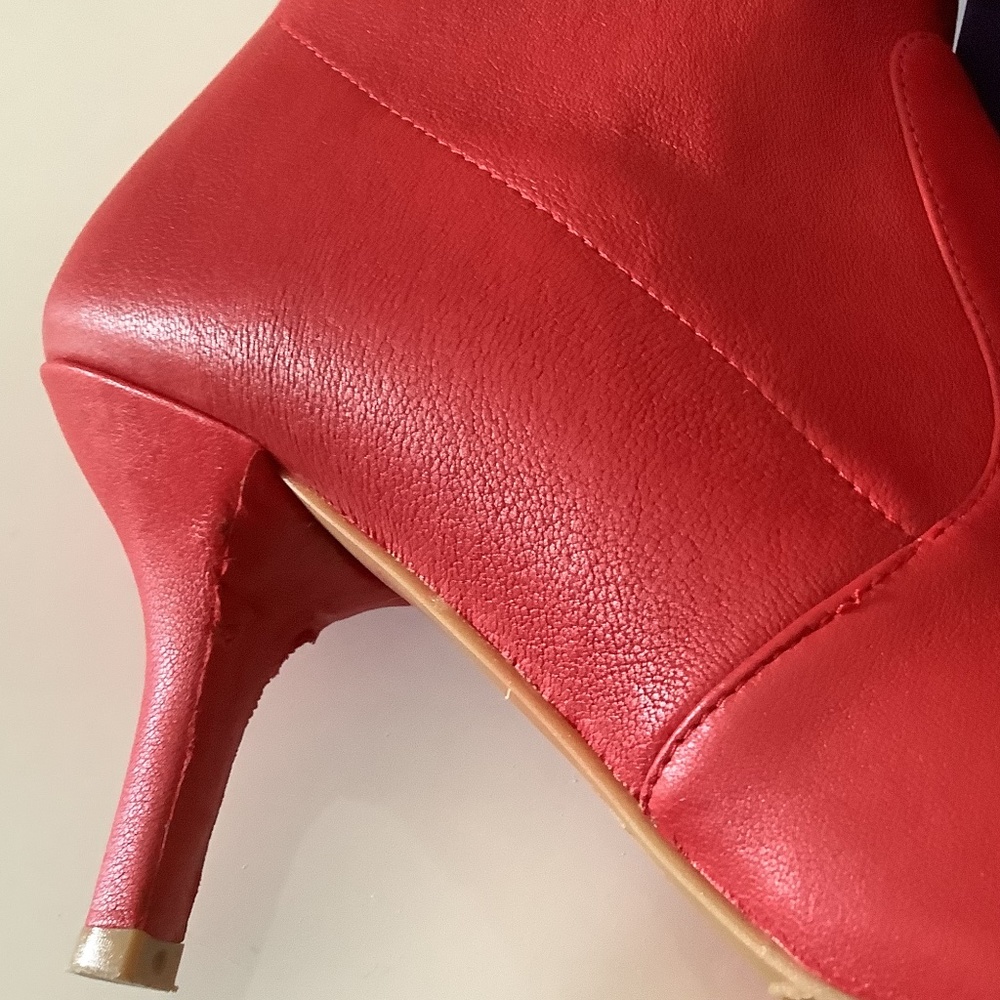 Stuart Weitzman Red Size 6 Booties - image 4